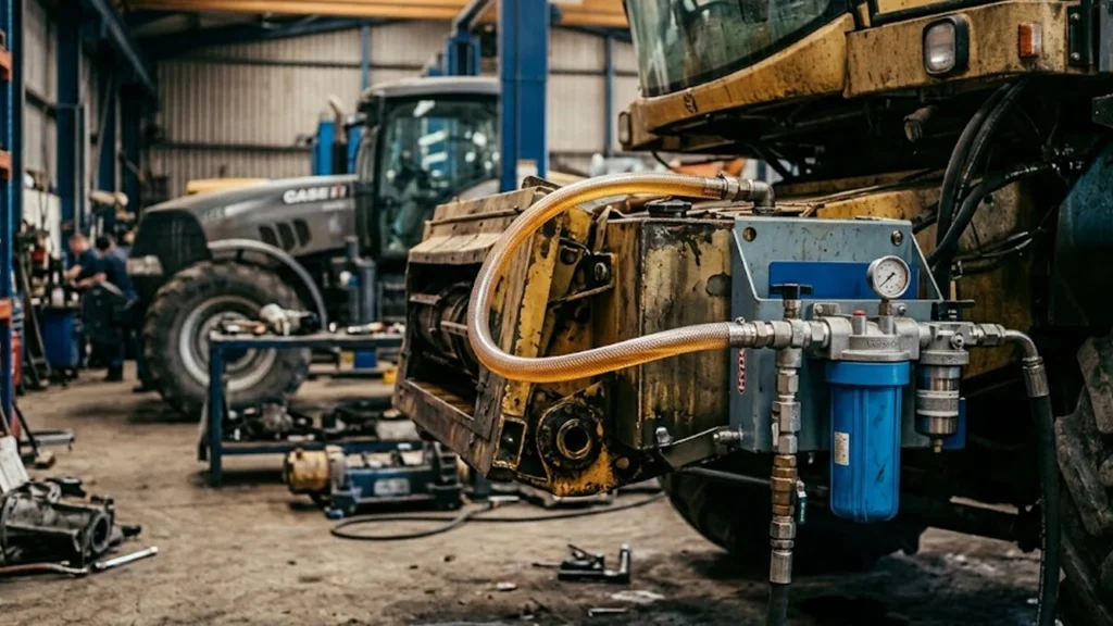 Filtragem de óleo hidráulico: o que é, como funciona e por que sua máquina depende disso