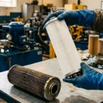 Elemento filtrante: quando trocar, como escolher e o que o beta ratio significa