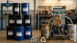 Filtrar ou trocar o óleo hidráulico: comparativo de custo e resultado