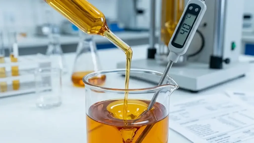 Viscosidade do óleo hidráulico: o que é, como medir e quando ela indica problema